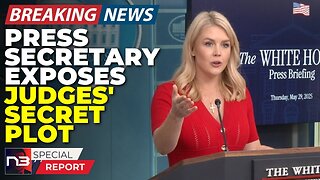 🚨BREAKING: Trump's Press Secretary Just Exposed Judges' Secret Plot & Their Response Is Shocking
