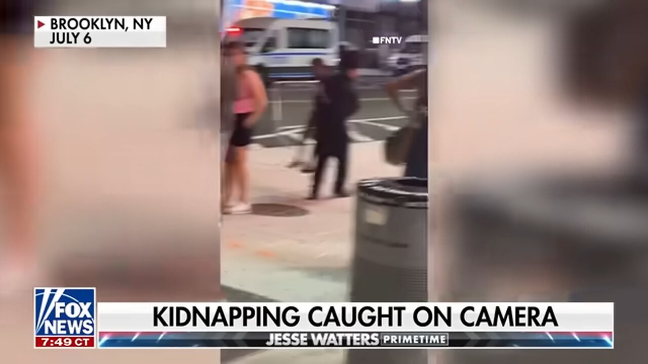 Kidnapping CAUGHT ON CAM as suspect picks kid up on street
