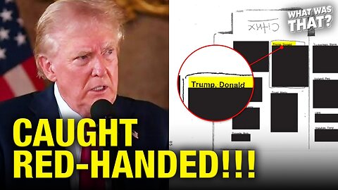 Trump PANICS And HIDES INFO that could END HIM