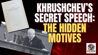 Khrushchev’s Secret Speech: The Hidden Motives