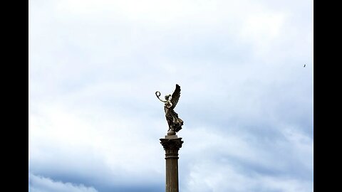Ángel preparándose