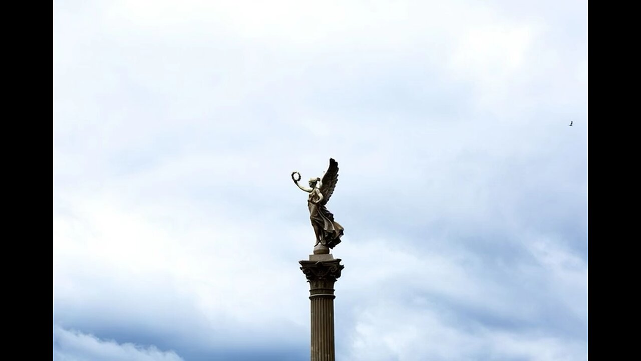 Ángel preparándose
