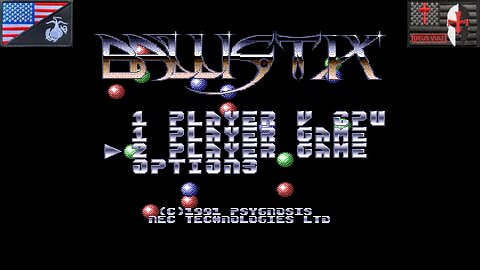 Ballistix (TurboGrafx-16 - Attract Mode) [NA Version of "バリスティックス"]