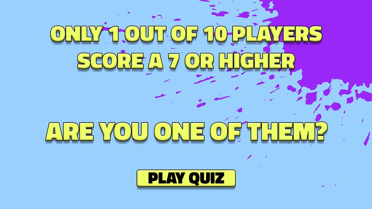 Impossible Knowledge Quiz