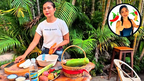 Outdoor ASMR cooking: BEEF BONES SOUP