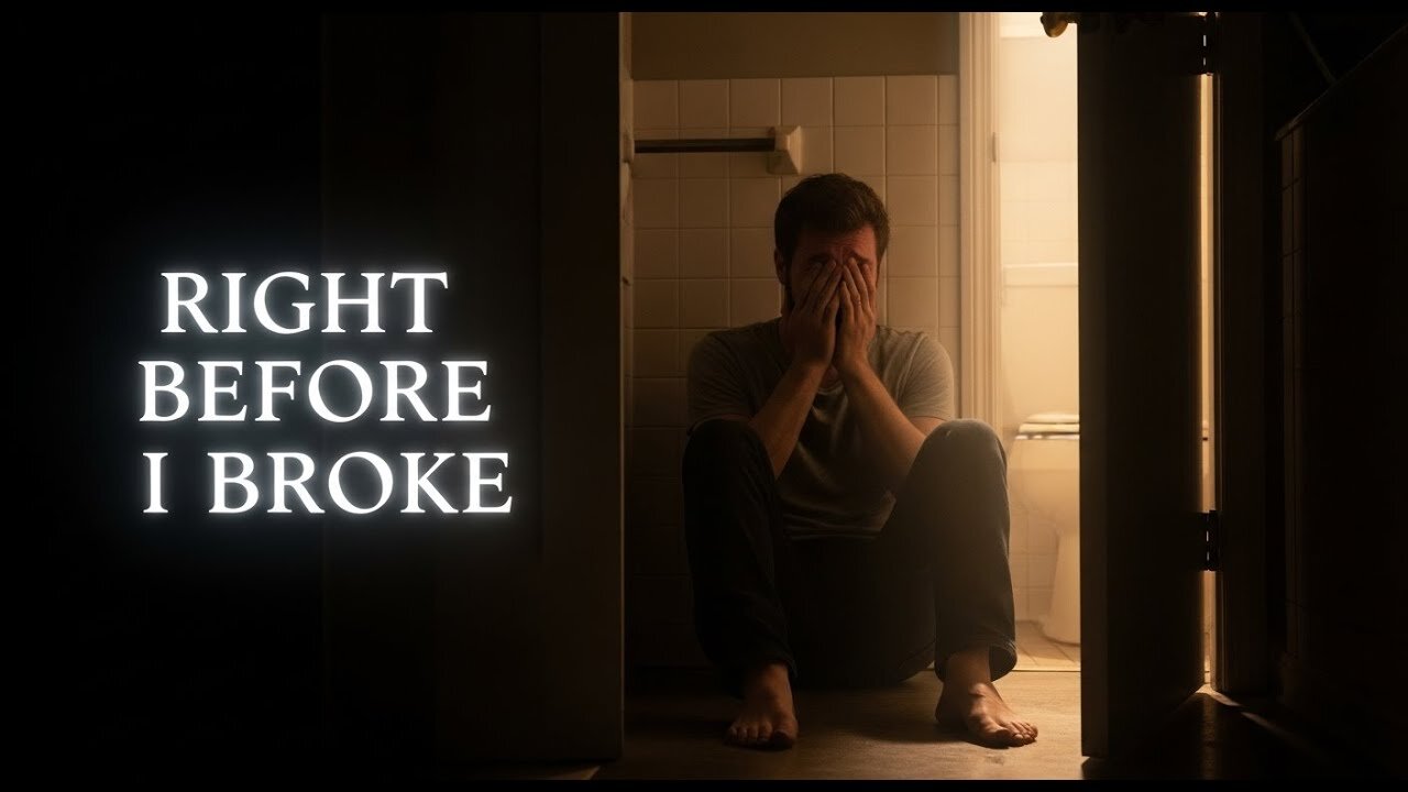 Right Before I Broke – A Raw Gospel Story of Finding God in the Dark