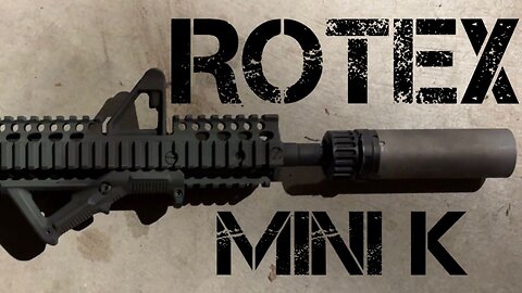 Is the smallest 5.56 suppressor any good? B&T Rotex Mini K Review