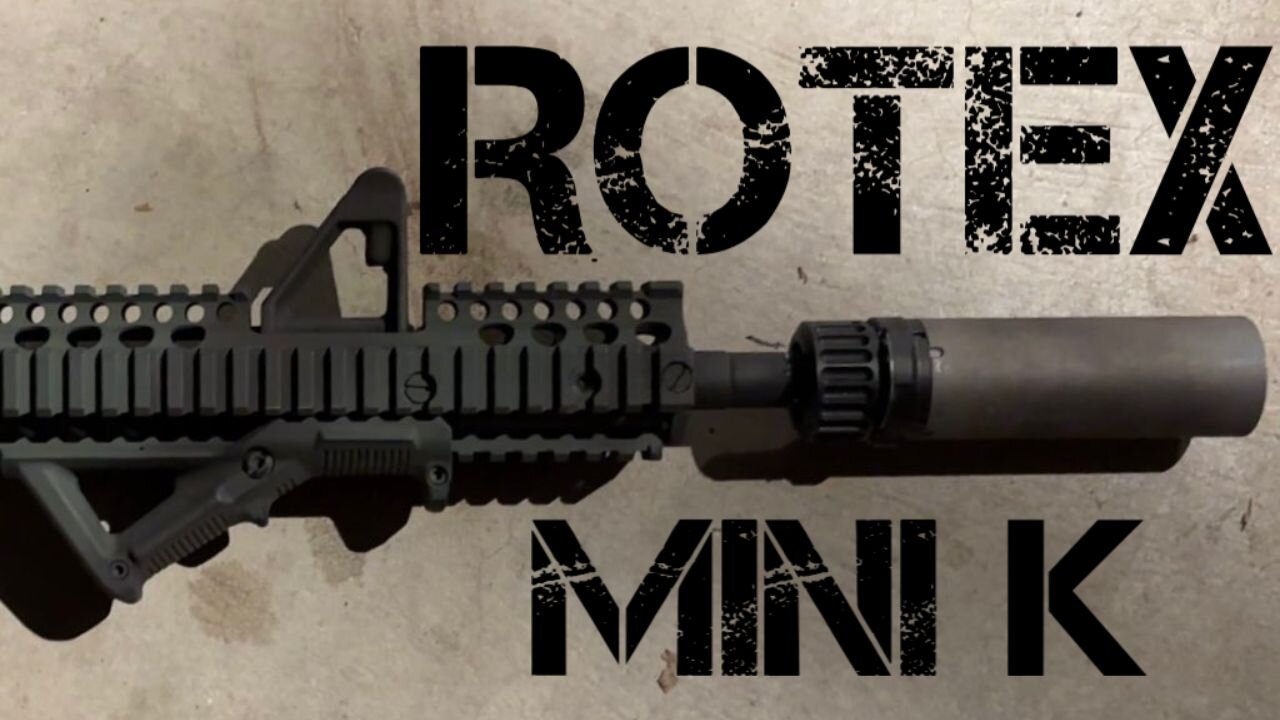 Is the smallest 5.56 suppressor any good? B&T Rotex Mini K Review