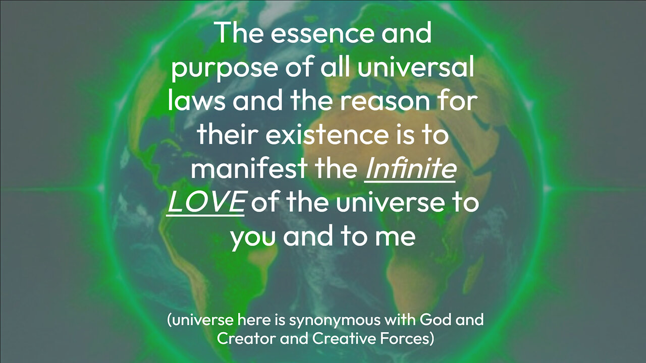 Universal Law.