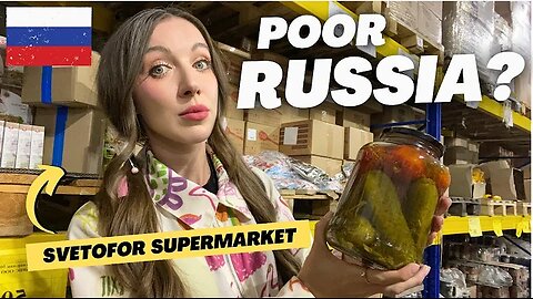 LOW INCOME Supermarket in Russia is shocking! 🇷🇺 $0,40 FOOD!