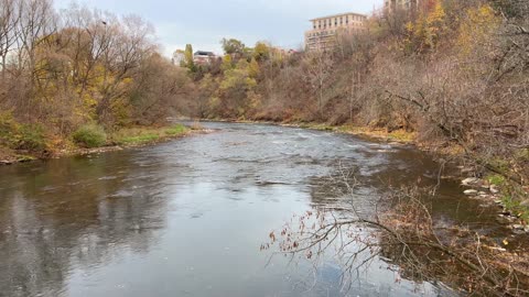 Humber River flow in November