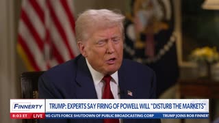 Trump Says There's A Reason He's Keeping Jerome Powell 'For Now'