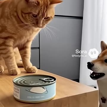 Cat vs Shiba