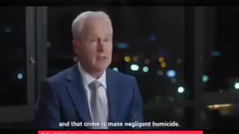 DR. PETER MCCULLOUGH: "È MASSIMO OMICIDIO NEGLIGENTE" (ENG AUDIO, ITA SUB)