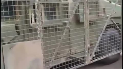 🛡️🚙 Ukraine Russia War | Ukrainian HUMVEE with Anti-Drone Cage | RCF