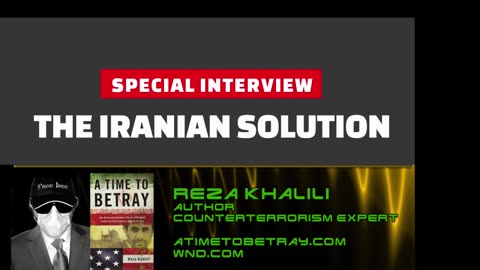 REZA KAHLILI INTERVIEW • THE IRANIAAN SOLUTION (Full interview)