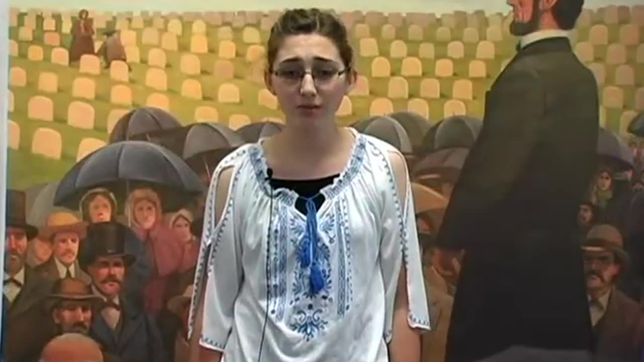 ...Of the people, by the people, for the people... A Reading of the Gettysburg Address version 2