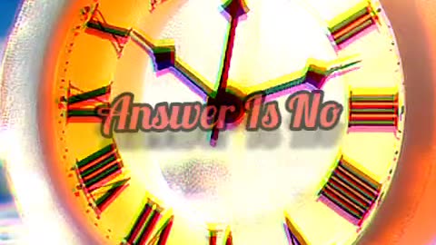 Answer Is No