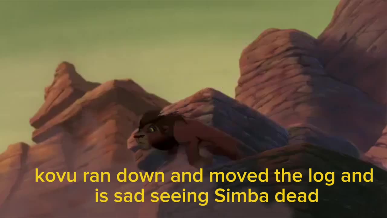 Lion King crossover Simba death