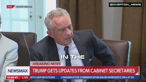 RFK Jr. lays out the Dramatic Steps Already in just 100 days for MAHA & Trump