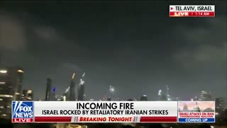 Iran just fired its third round of missiles at Tel Aviv, Israel.