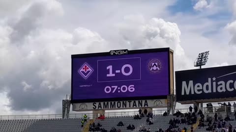 Fiorentina vs Udinese 2-0 (goal Gaetano Castrovilli)