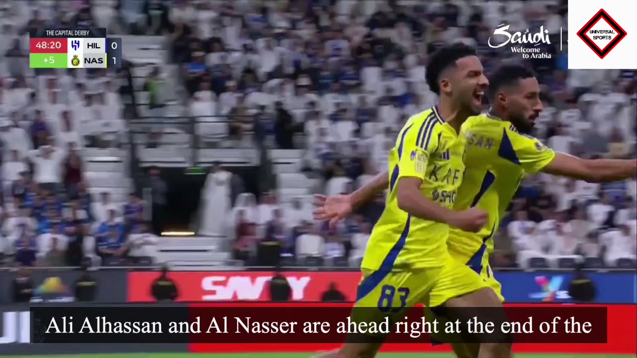 Cristiano enters all-time top 10 scorers list with brace vs Al Hilal | Highlights Universal Sports