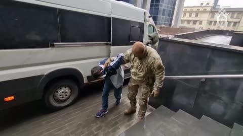 Suspects in Moscow mass shooting brought to Russian Investigation Committee headquarters