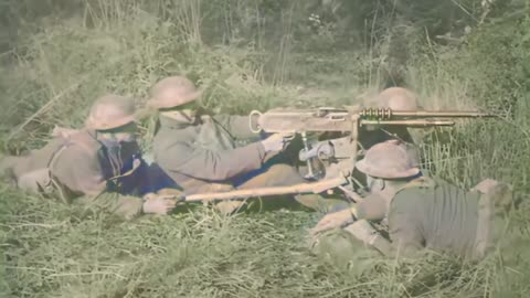 45 - Shadows in the Trenches - WW1 Inspired Trench Music - Colourized Footage