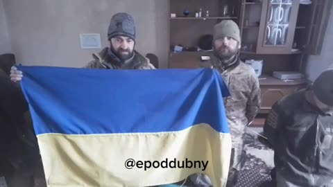 Ukraine war combat/related footage 1/3/2026 Captured Flag baring AFUs