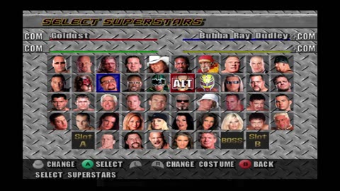 Gold Dust Goldberg vs Rikishi Ric Flair WWE WrestleMania XIX