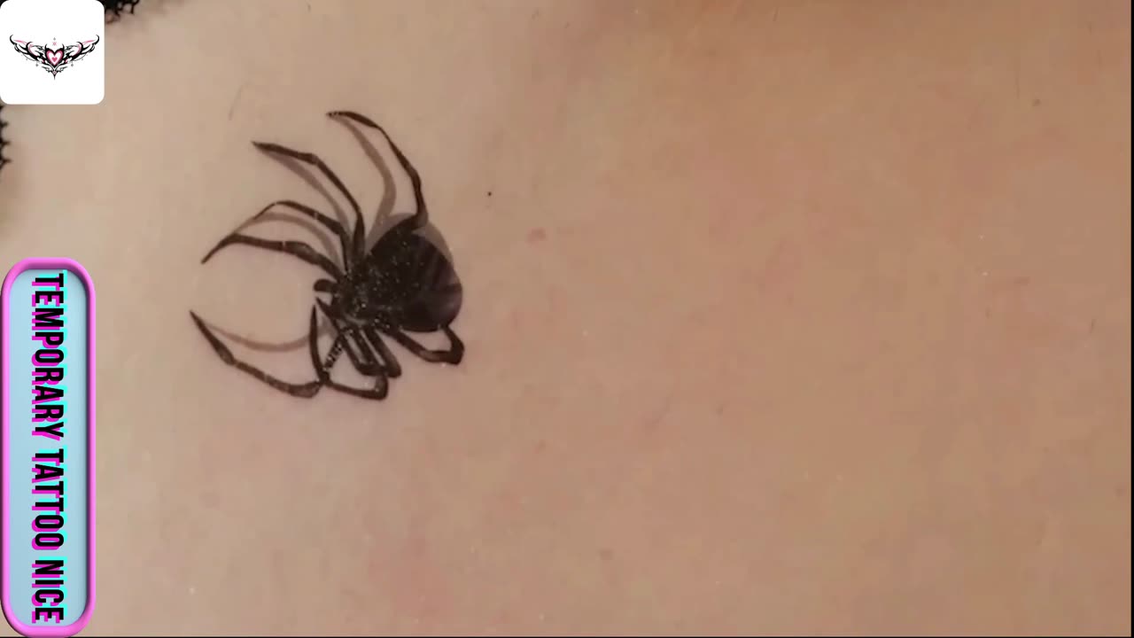 spider tattos#temporarytattoo #temporarytattoos #temporarytattosticker