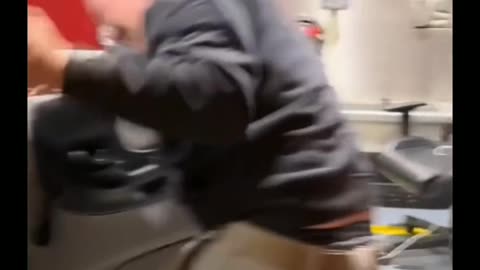 After 7 hours of installing a radio they did this