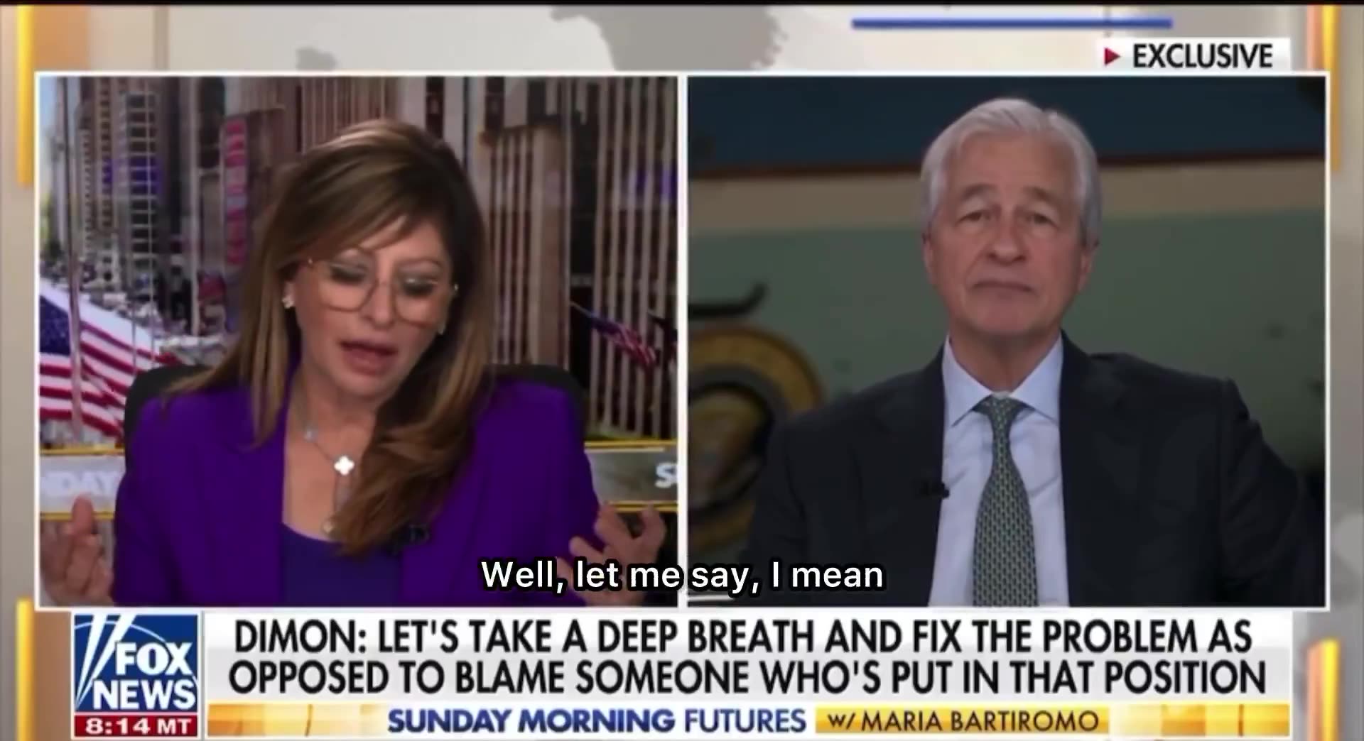 Bartiromo grills JPMorgan Chase Chairman and CEO Jamie Dimon on handing over financial records