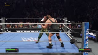 Smackdown! Match - Brock VS Ospreay - HDR