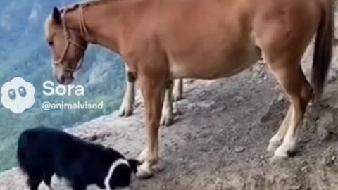 The Cliffside Miracle 🐾⛰️ | Animals Who Became Real-Life Heroes