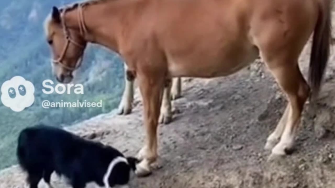 The Cliffside Miracle 🐾⛰️ | Animals Who Became Real-Life Heroes