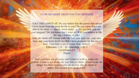 I Can Do More Than You Can Imagine