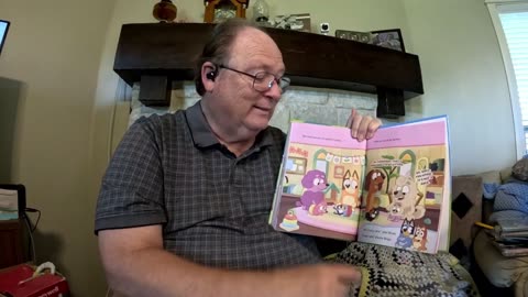 Bluey In The Baby Race