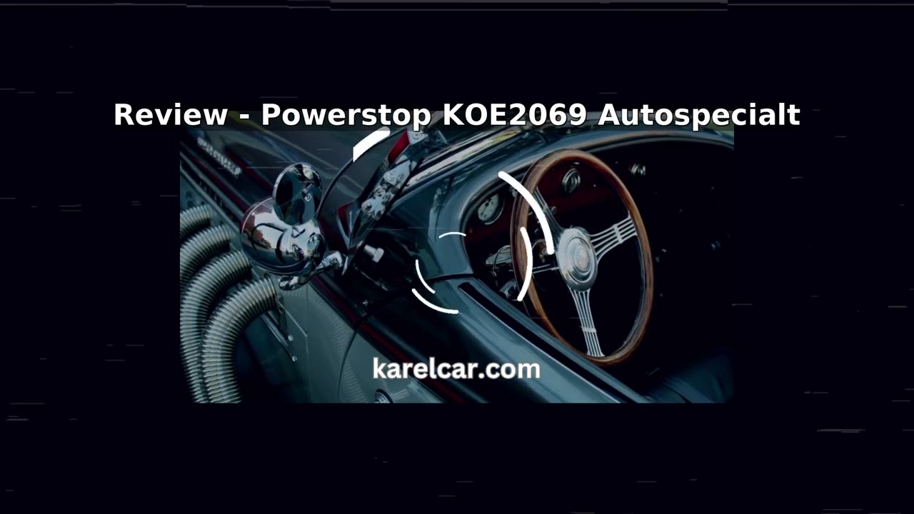 POWERSTOP KOE2069 Autospecialty Front Replacement Brake Kit-OE Brake Rotors & Ce