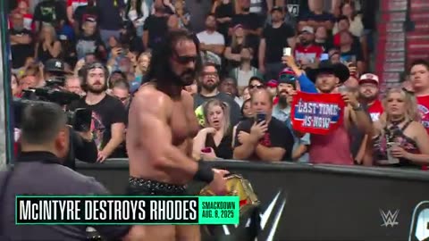 Drew McIntyre’s journey back to WWE Champion: WWE Playlist