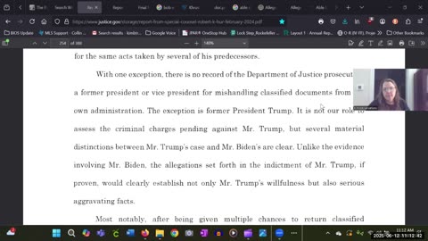 V 13 Robert Hur Classified Documents Reports