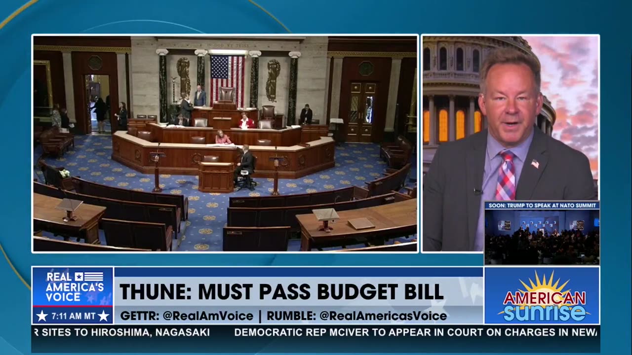THUNE: BUDGET BILL MUST PASS