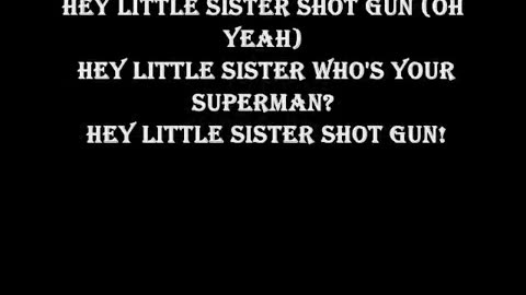 Billy Idol White Wedding Lyrics
