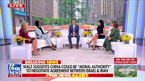 Walz: "who holds the moral authority?...It might be the CHINESE."