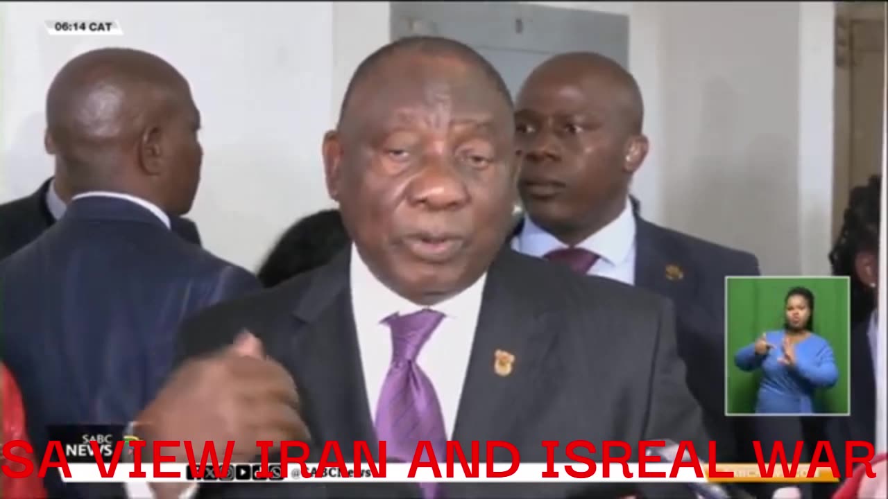 SA VIEW ON IRAN AND ISREAL