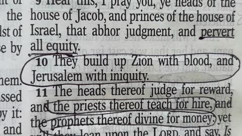 Day of the Lord, Micah 3-4 Part 1