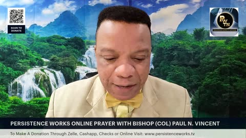 WATCH: PERSISTENCE WORKS ONLINE PRAYER