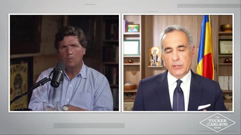 Tucker Carlson - Călin Georgescu Antony Blinken & Emmanuel Macron Killed Romanian Democracy 4-10-25
