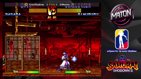 Samurai Shodown III • Luchas en línea • "ElMaton" vs "RatoBomdeFuga" • (2025/08/17) #ft5 @casualplay